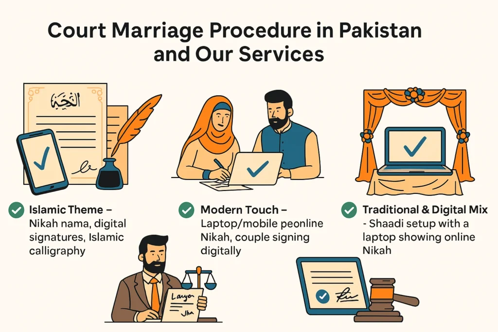 Court Marriage Procedure & Fee in Pakistan-Karachi-Islamabad-Rawalpindi-Lahore